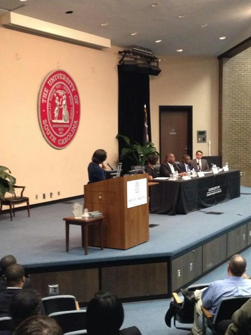 <p>Last year's MLK panel was sponsored by the Black Law Students Association</p>