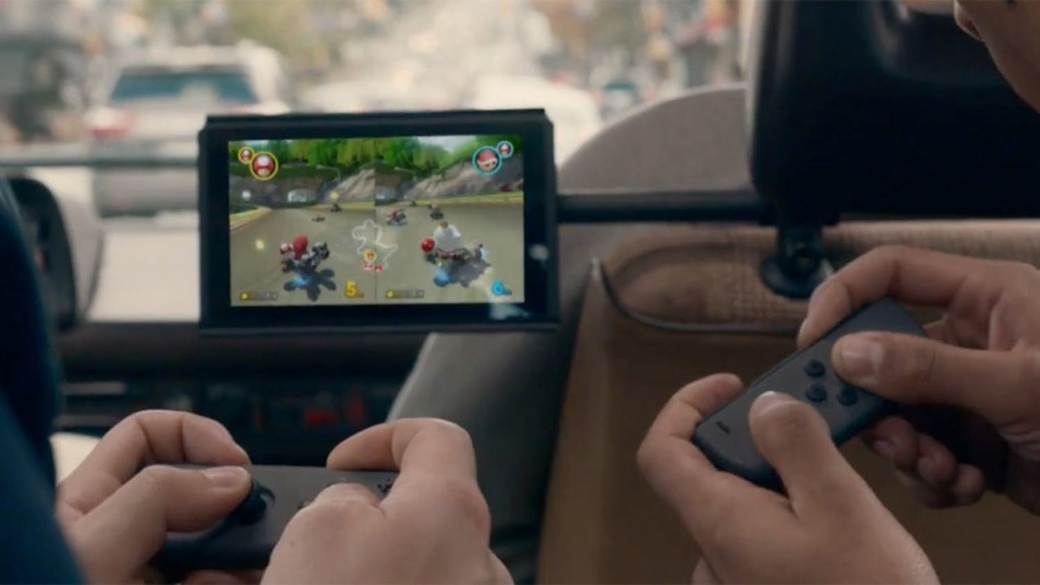 The Switch from Nintendo combines the mobility of a handheld with the power of a home gaming system to enable new video game play styles. It will be available in March 2017. (Handout/TNS)