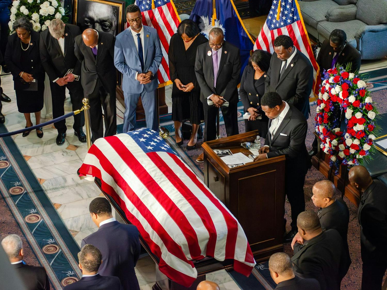 Hundreds of people gathered on March 2, 2026, at the South Carolina State House to mourn the late Rev. Jesse Jackson, a Greenville, South Carolina, native and civil rights leader. He founded the Chicago-based Rainbow PUSH Coalition nonprofit and was a two-time presidential candidate.