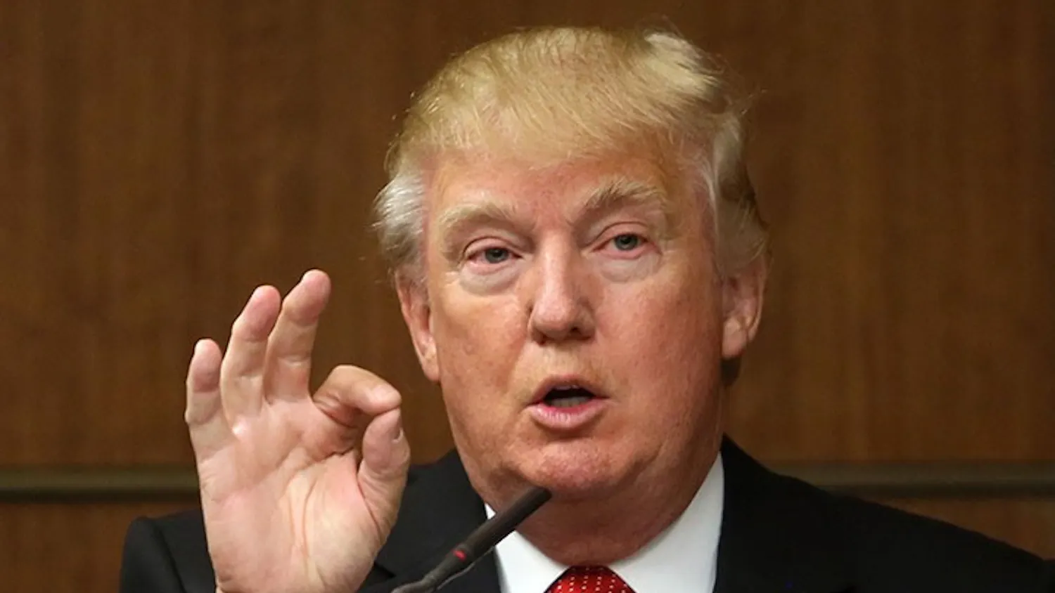 Donald Trump testifies during a civil case at the Broward County Courthouse in Fort Lauderdale, Fla., on Monday, March 10, 2014. Buyers have sued to get their 20 percent deposits back, contending that they thought Trump was the developer. (Amy Beth Bennett/Sun Sentinel/MCT)