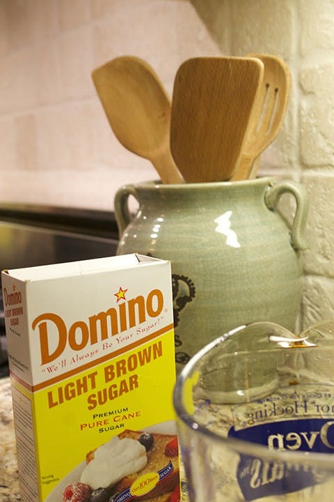 Tools to make homemade cranberry sauce for Christmas dinner. 