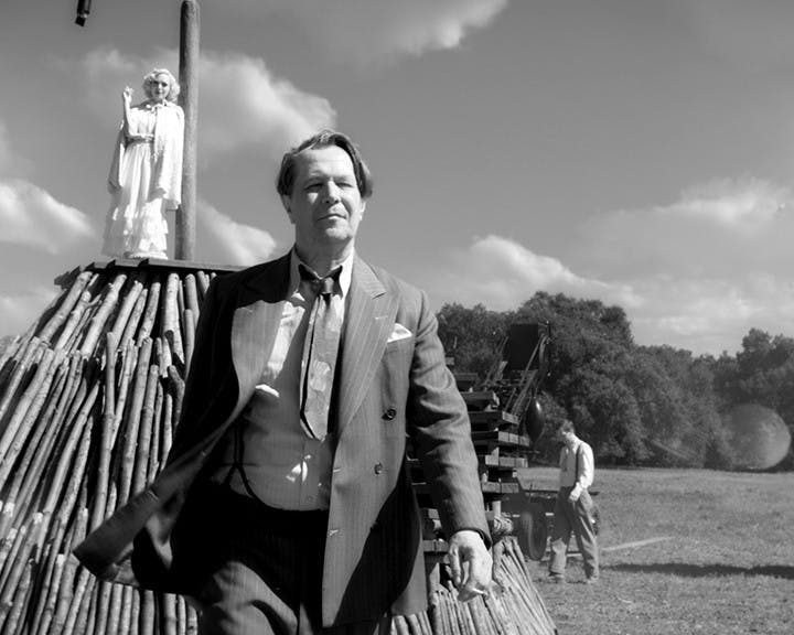 Gary Oldman plays Herman J. Mankiewicz in the new movie “Mank.” The movie was released Nov. 13, 2020, and will be released on Netflix Dec. 4, 2020.