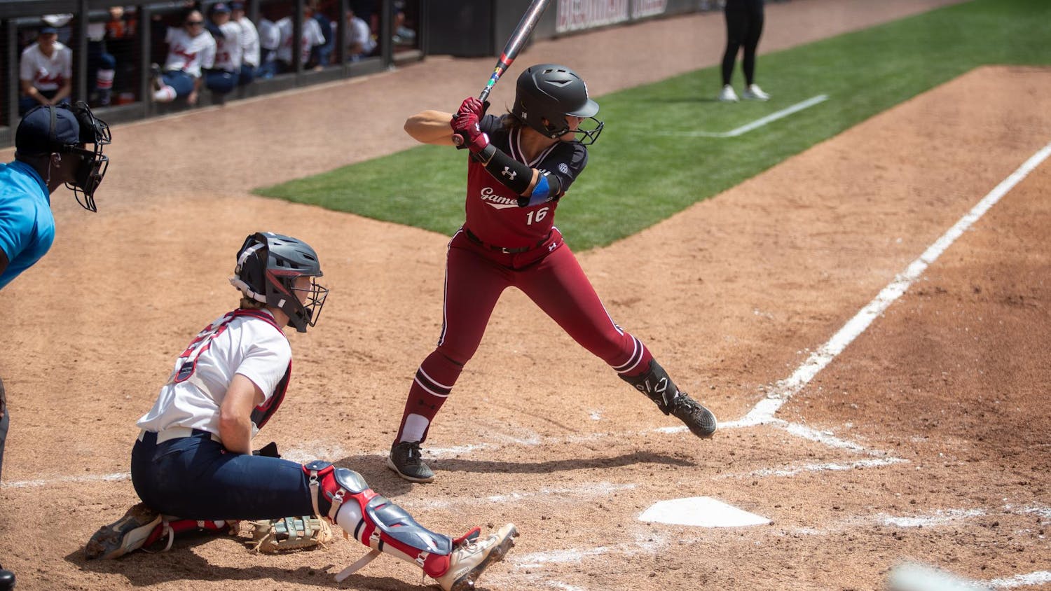 The No. 9 South Carolina softball team defeated the No. 20 Ole Miss Rebels 1-0 in its first matchup on Friday. Both teams were held scoreless until the eighth inning where the Gamecocks loaded the bases and scored off of sixth-year outfielder Abigail Knight's walk to win the game. The Gamecocks lost the second game of the series 2-1 despite finding some momentum late in the game. South Carolina won the final game of the series 4-2 to secure the series win. All four runs were scored in the first inning and the Gamecocks relied on skilled pitching from junior pitcher Jori Heard and sixth-year pitcher Sam Gress to keep the Rebels from taking a lead during the game.