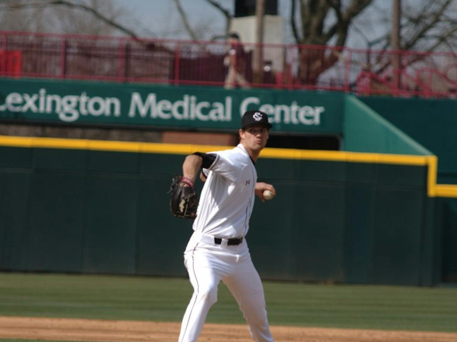 South Carolina junior pitcher Jack Wynkoop bounced back from a rough season-opening outing against College of Charleston and gave up only one run over eight innings of work against Northeastern on Saturday.