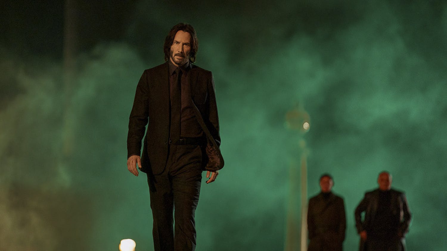 Keanu Reeves as John Wick in "John Wick: Chapter 4." The newest installment of the franchise brought in $73.5 million during its opening weekend, making it the top-grossing film of the series. Film director Chad Stahelski describes the film as a true action epic, paying homage to classic films such as the "Lawrence of Arabia" and "The Good, the Bad and the Ugly."