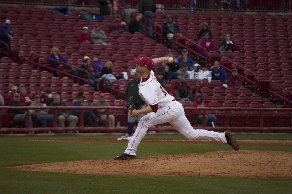 Sophomore Evan Beal said he is not competing with senior Tyler Webb to be South Carolina’s closer, but he added that the pitching staff strives for versatility.