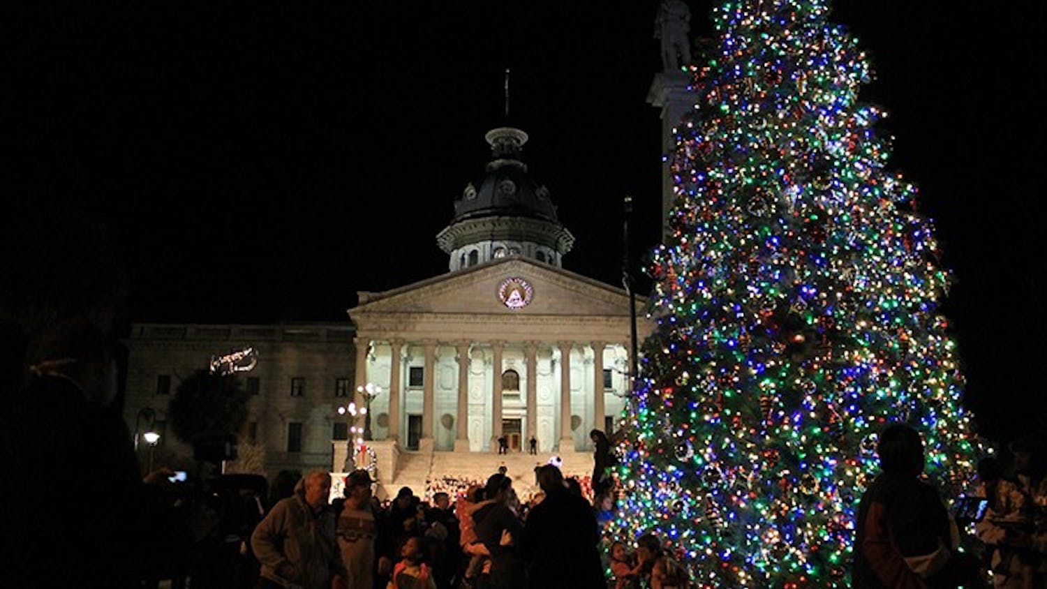 The annual Governor's Carolighting celebrates the lighting of the State Christmas Tree and marks the kickoff of the holiday season.