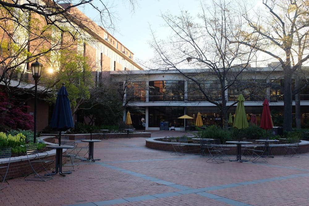 <p>FILE - The outside of the Russell House, the university’s student union, is pictured on March 13, 2024. The initial phase of the Russell House expansion plan was approved by the USC board of trustees on June 19.</p>