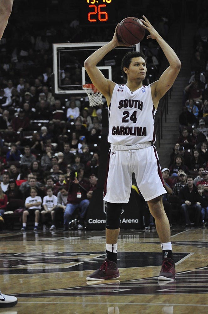 	Michael Carrera was one of USC’s top scorers and the leading rebounder last season.