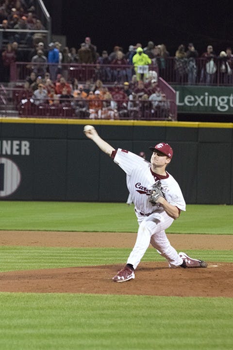 Clarke Schmidt and the Gamecocks will look to keep it going against the loser of UNCW and Rhode Island on Monday.