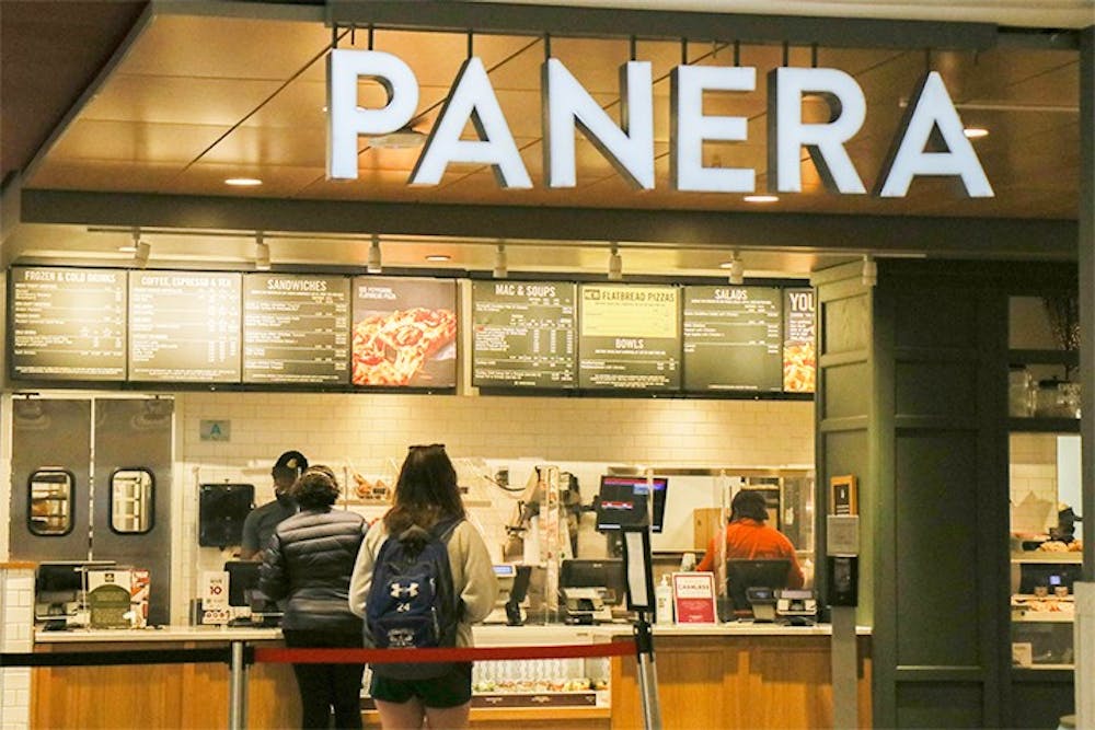 <p>After the renovation of Russell House dining in 2018, Panera Bread and a full-service Chick-fil-A replaced the combination Pizza Hut and Taco Bell.</p>