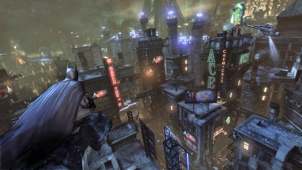 The Dark Knight soars in "Batman: Arkham City," an ambitious follow-up to Rocksteady's surprising blockbuster, "Batman: Arkham Asylum." (MCT)