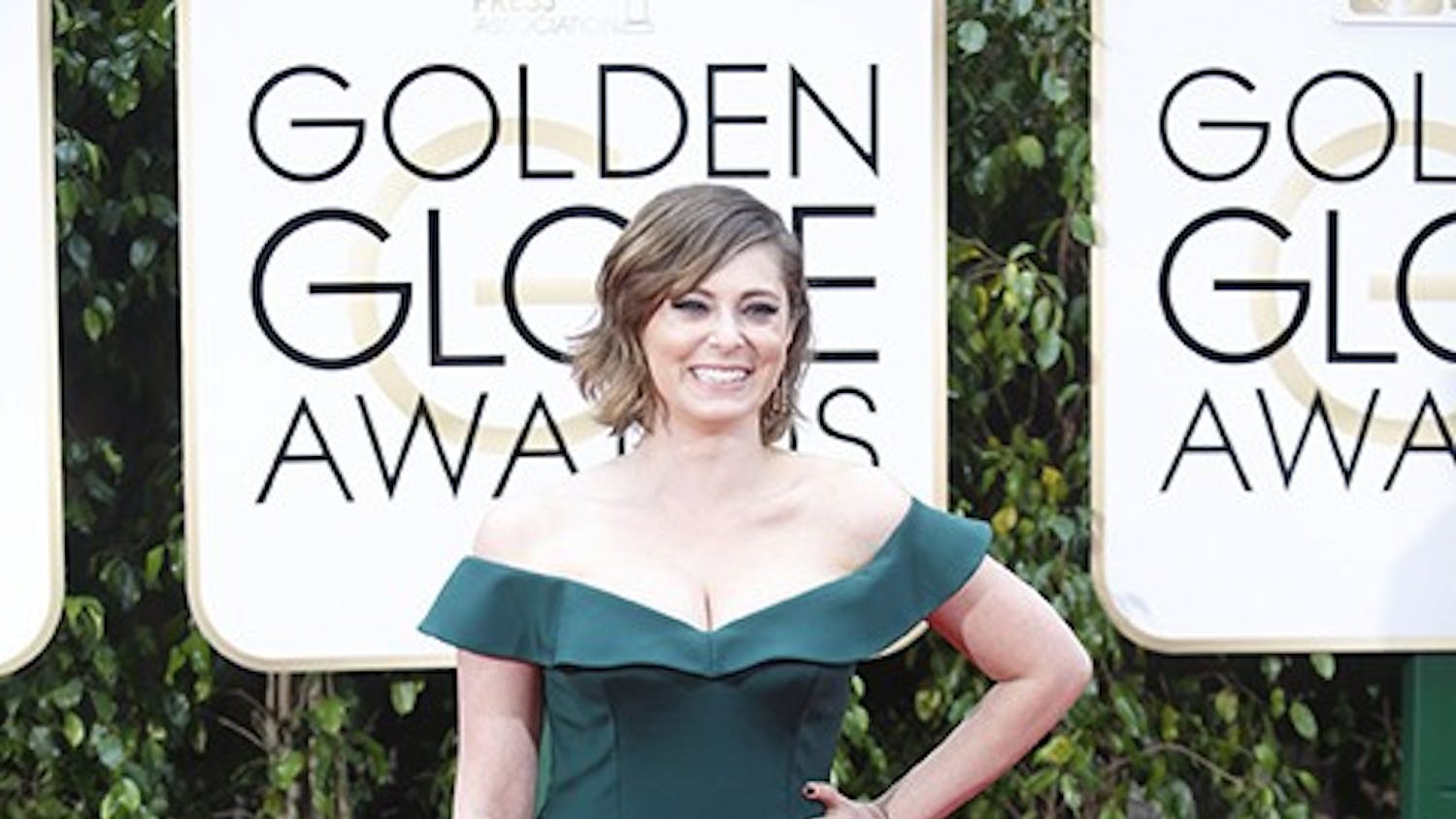 Rachel Bloom arrives at the 73rd Annual Golden Globe Awards show at the Beverly Hilton Hotel in Beverly Hills, Calif., on Sunday, Jan. 10, 2016. (Wally Skalij/Los Angeles Times/TNS)