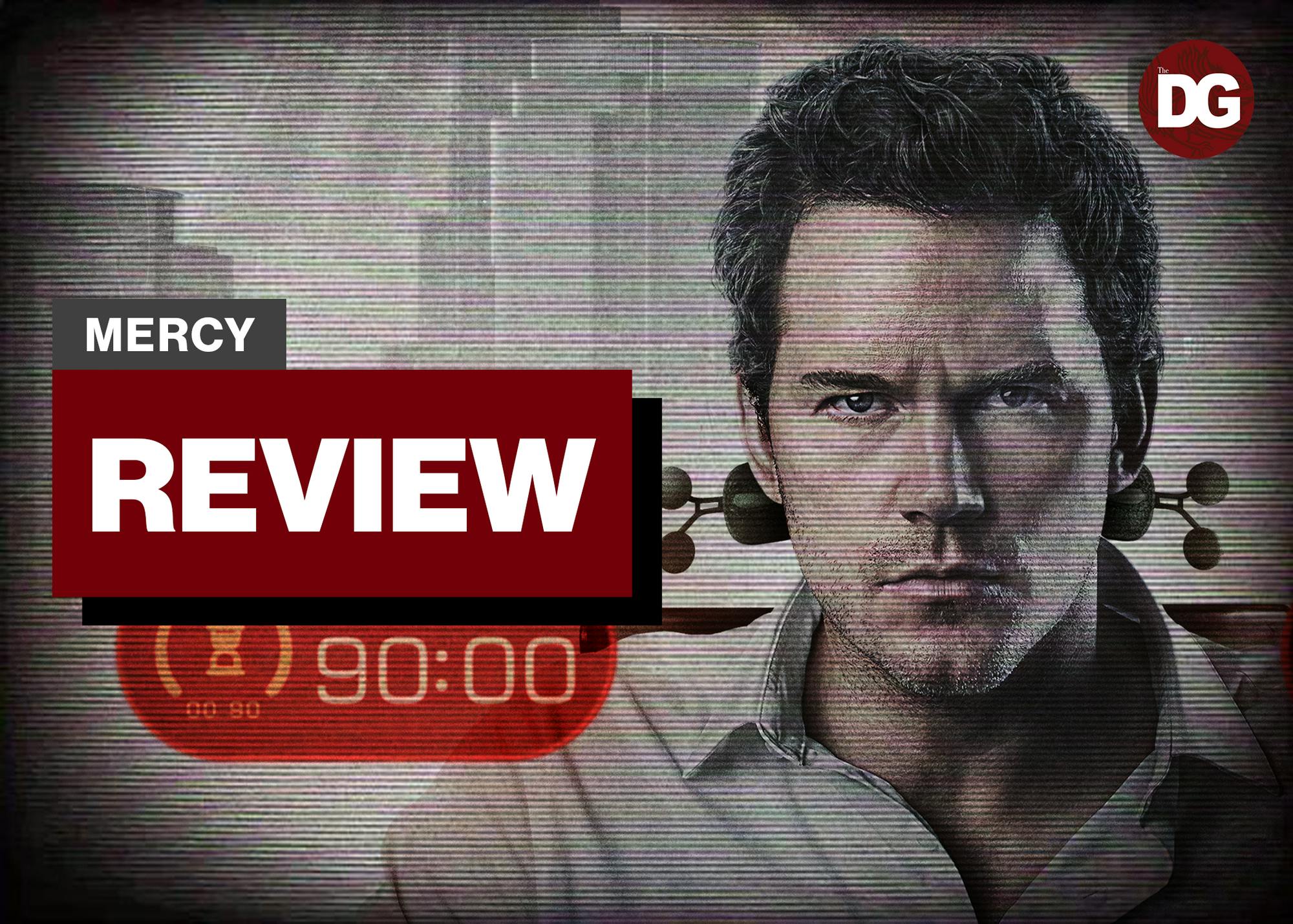 A photographic featuring Chris Pratt in "Mercy". The movie was released on Jan. 23, 2026.