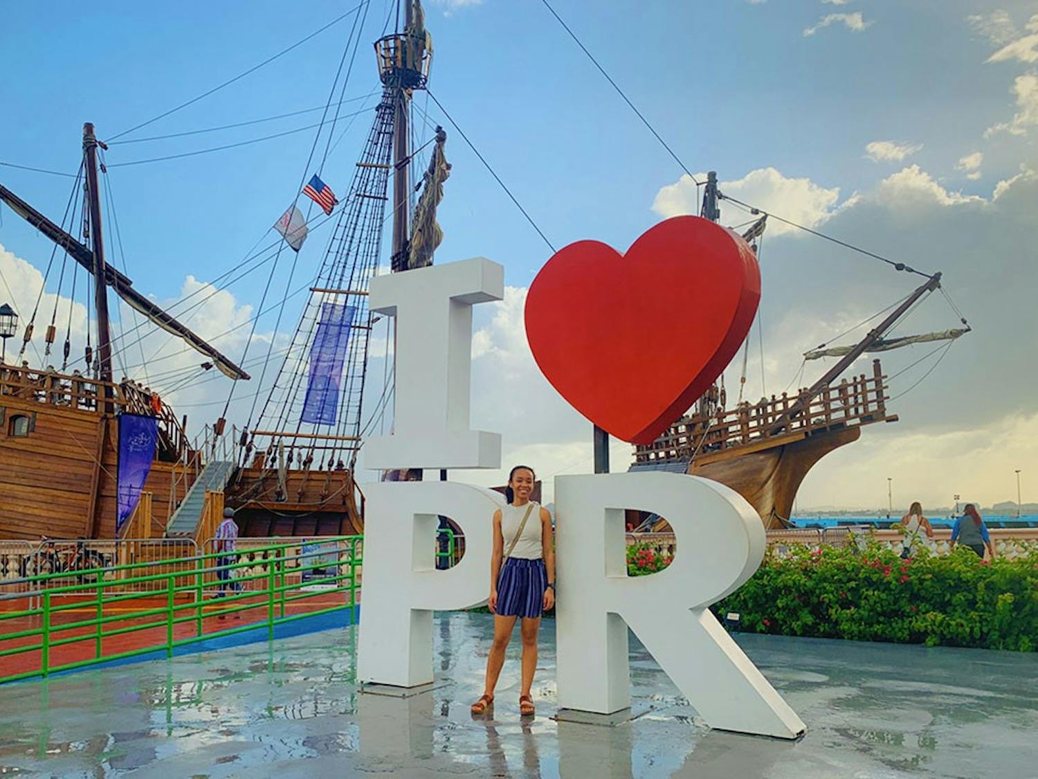 Felicia McGill, Black and Abroad co-president, studies abroad in Puerto Rico through the National Student Exchange. Black and Abroad Gamecocks co-president Michaela Catoe studied abroad at the University of Ghana in spring 2020.