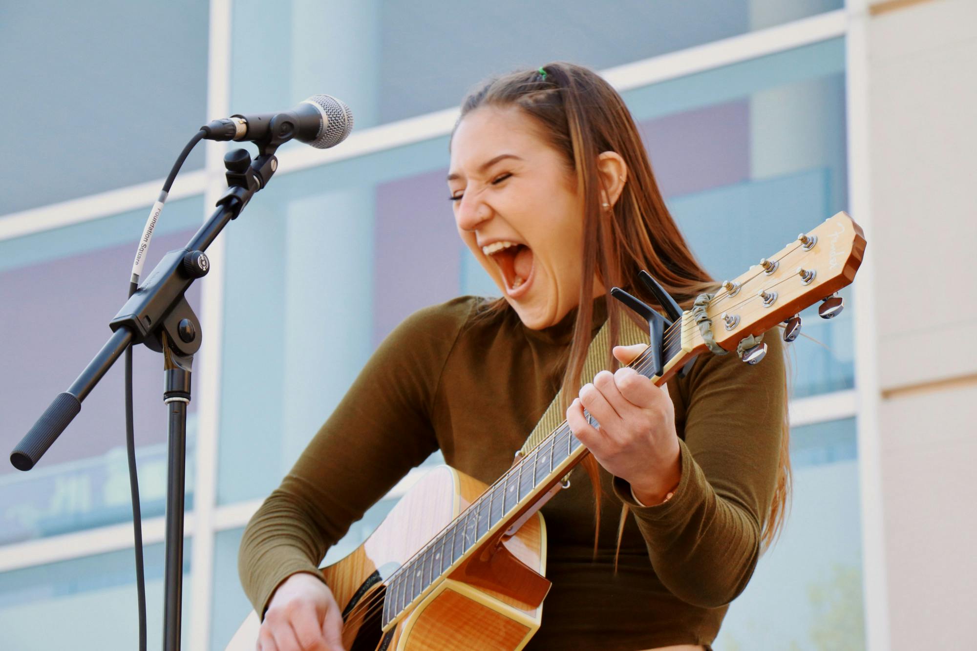 For fourth-year music industry studies student Hope Wilberger, music is therapeutic and a way to deal with internal conflicts, hardships and struggles. “I’m following the music and I’m following my heart, and my dream is just to be a performer. I want to inspire and help others with my music. My main goal is to help just at least one person relate to my music in some way or another, the way music has helped me," Wilberger said.