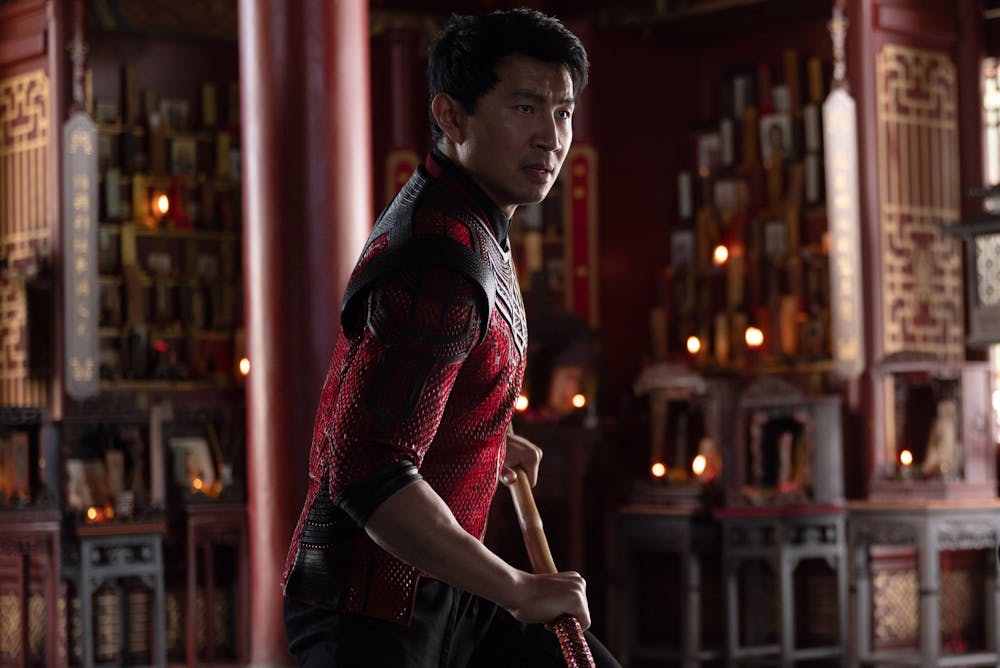 Simu Liu in the Marvel Studios film "Shang-Chi and the Legend of the Ten Rings." (Jasin Boland/Marvel Studios/TNS)