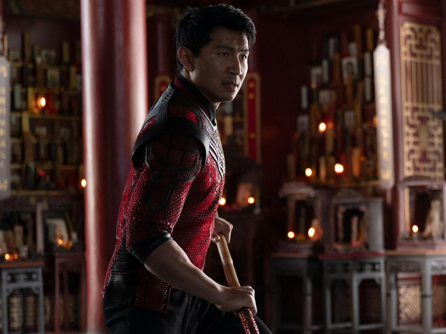 Simu Liu in the Marvel Studios film "Shang-Chi and the Legend of the Ten Rings." (Jasin Boland/Marvel Studios/TNS)