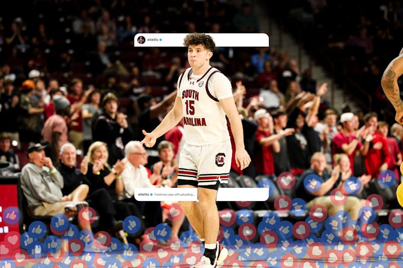 Eli Ellis makes his presence known for South Carolina men's basketball on, off court