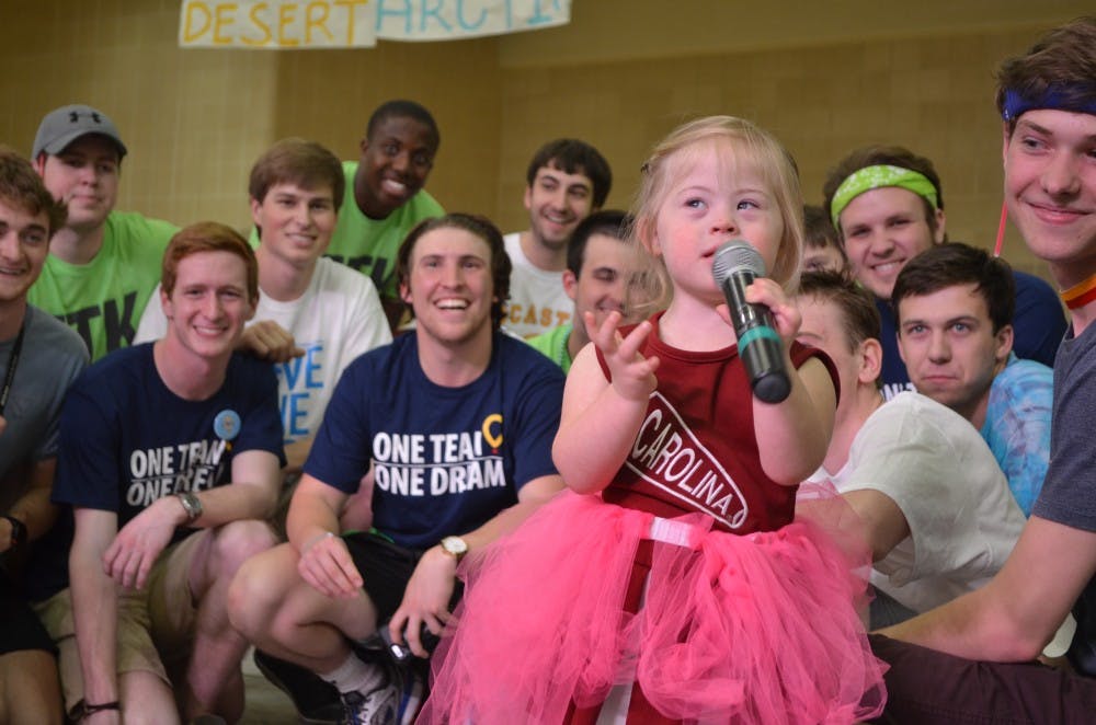 <p>Dance Marathon, USC's largest student-run philanthropy,&nbsp;raises money for&nbsp;Children's Miracle Network Hospitals.</p>