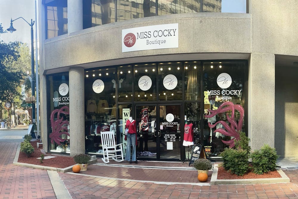 Miss Cocky Boutique does both e-commerce and social selling. The boutique is located at 1450 Main St. in Columbia, SC.