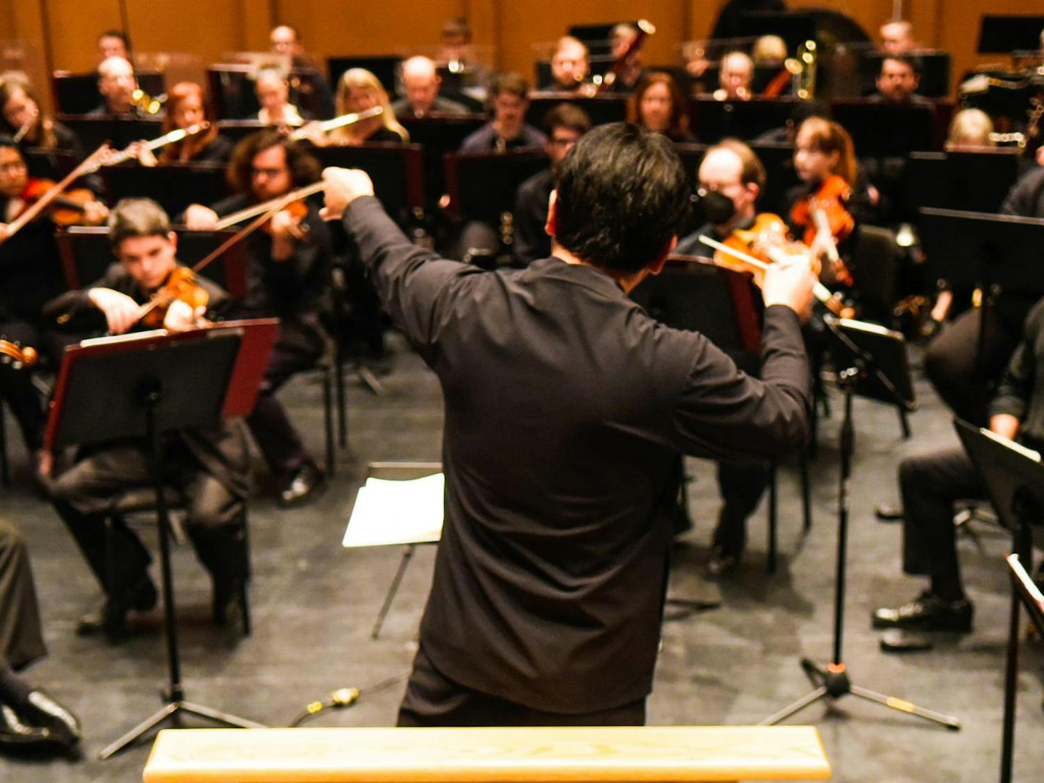 The South Carolina Philharmonic, led by Morihiko Nakahara, performs Gustav Mahler’s “Titan” at the Koger Center for the Arts. The South Carolina Philharmonic's event Wolfgang &amp; Wine will take place on Saturday, March 23, 2024 at 7:30 p.m. at the Koger Center.
