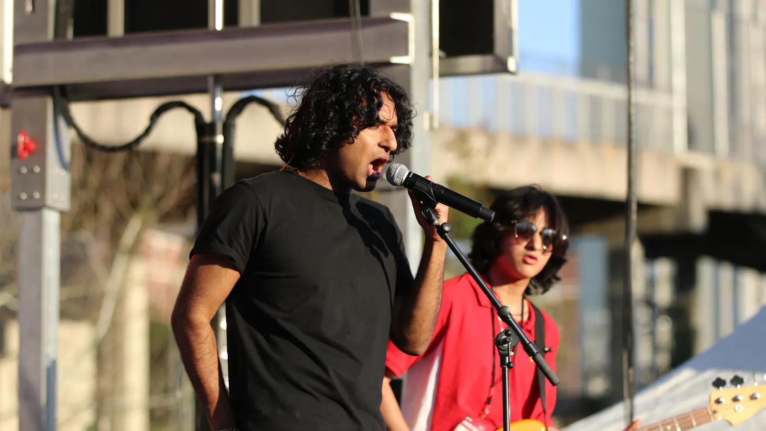 Marco Gomez of Weston Estate performs at Cockstock at the University of South Carolina on March 24, 2026. The concert took place at Blatt Field.