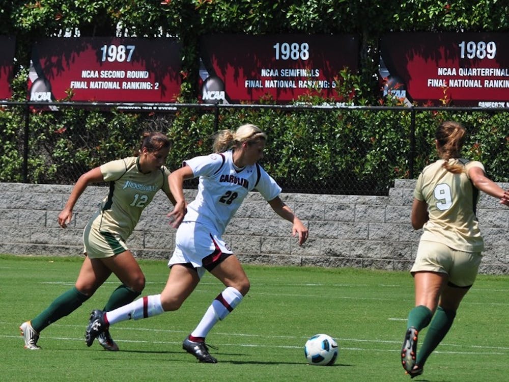Freshman forward Coryn Bajema leads USC with three goals this season but has not scored yet in September.