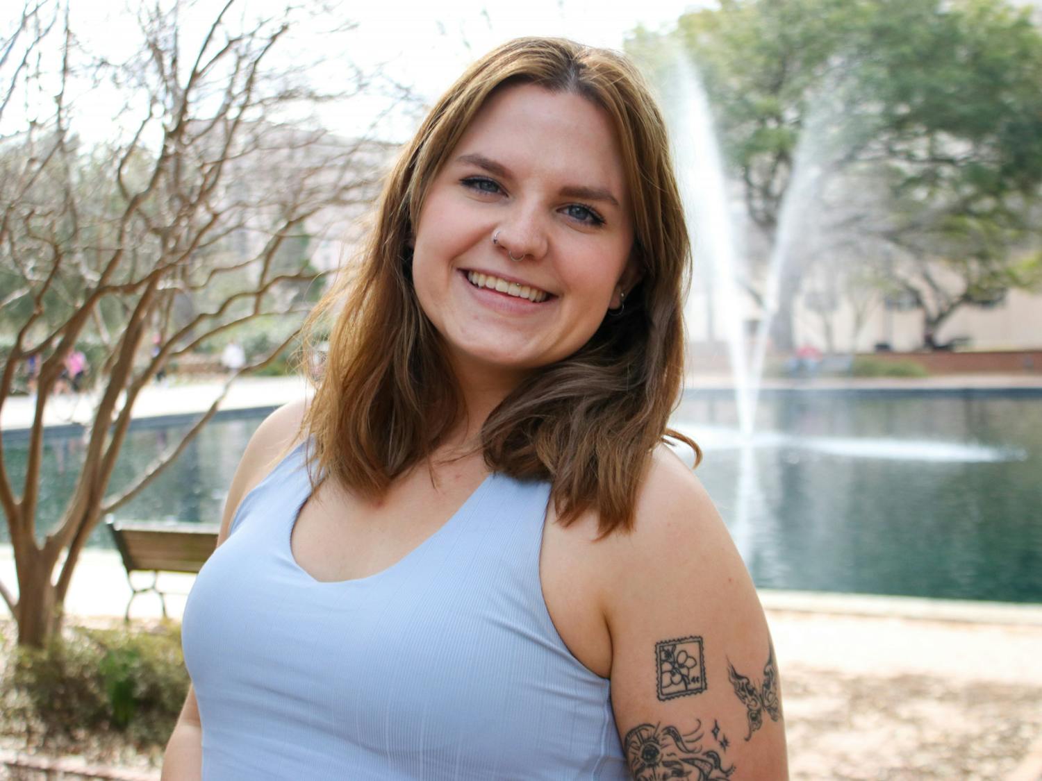 Fourth-year English student Syd Sandford is one of many in her generation that uses tattoos as a form of self expression. She carries on her skin a permanent collection of ink that ties her to family, friends and herself, that not only connect Sandford to her key life values, but help her love the woman she sees in the mirror each day. "I have beautiful pieces of art on me and I'm a carrier of those things, which just makes me inherently beautiful," Sandford said. "I may not really love how I look or my face or my hair, but like, I have these really cool pieces of art on me, and like, that’s just objectively cool." For Sandford, beauty is pain at the hands of an artist and tattoo gun, and a pain that is worth the stigma that comes with it.