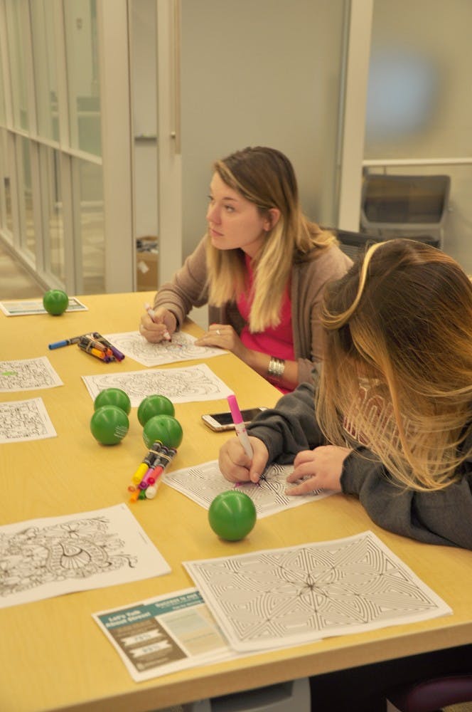 As finals week approaches, students take steps to ensure their stress levels stay low.