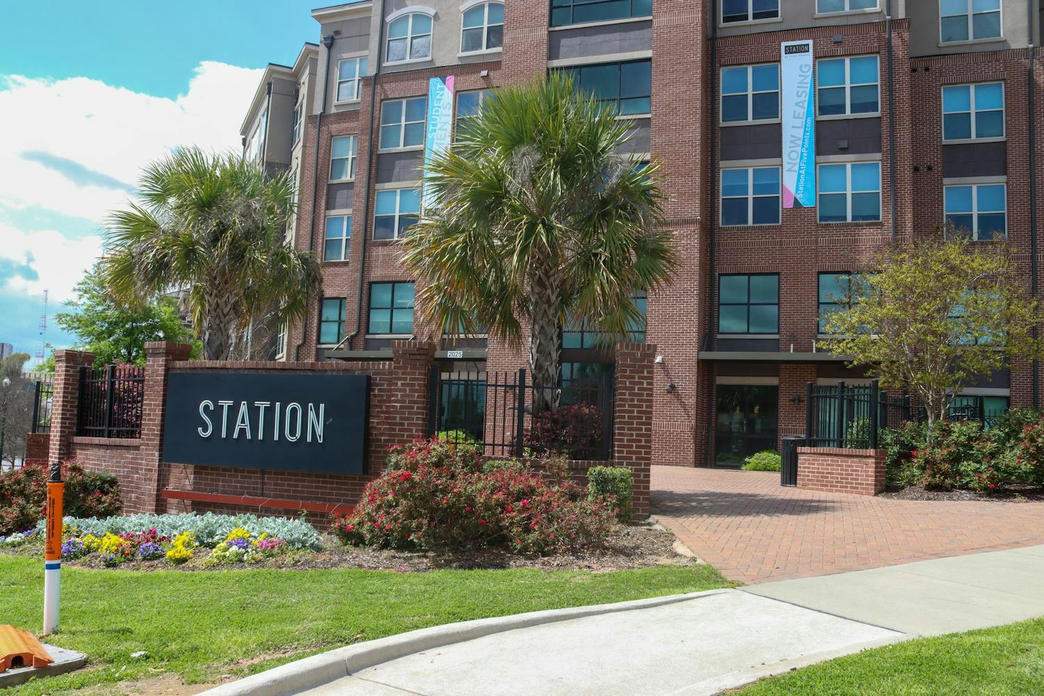 The Station at Five Points sits on Gervais Street in Columbia, South Carolina, on March 28, 2024. Residents have expressed numerous concerns regarding the safety of the building.&nbsp;
