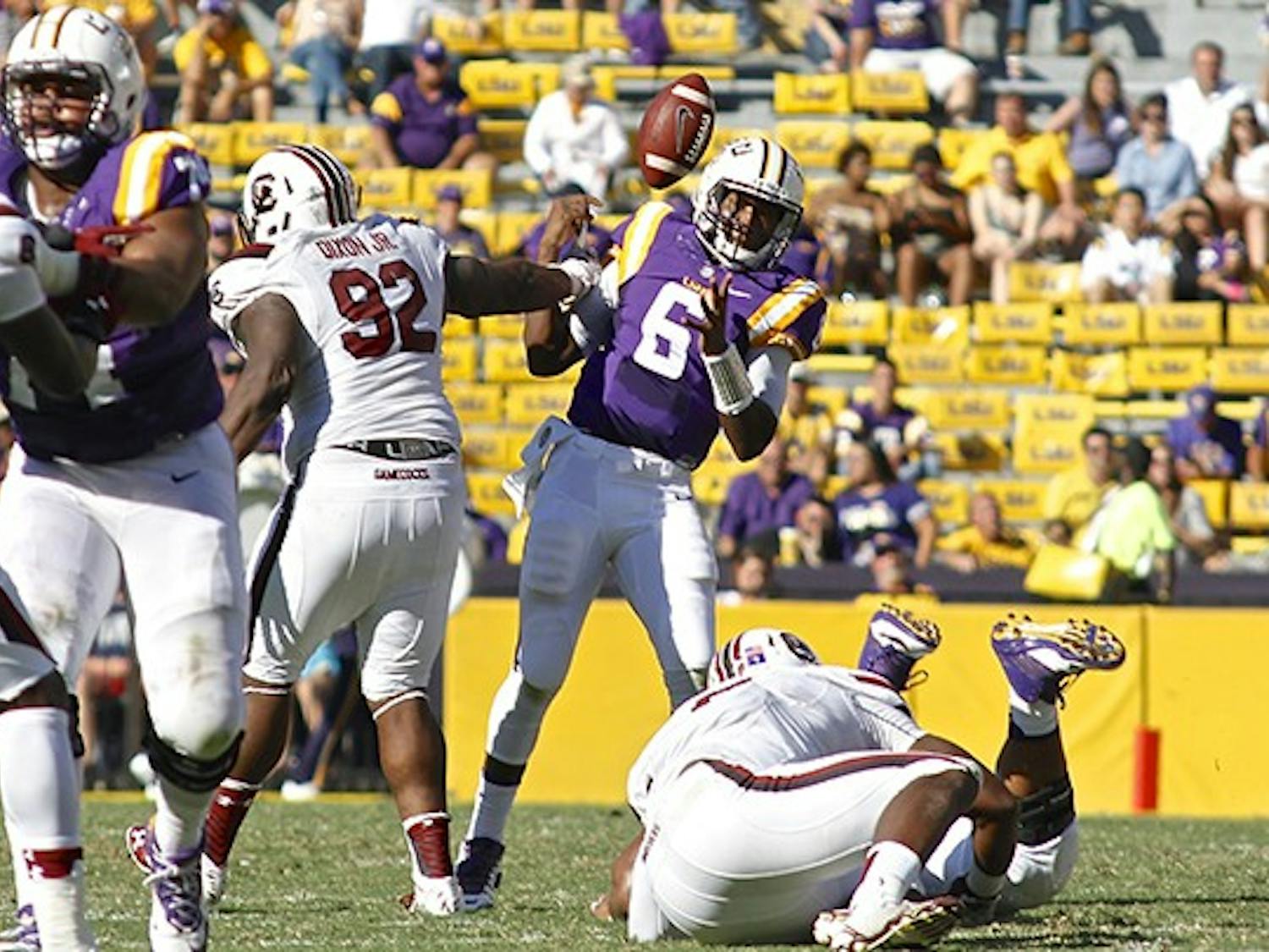 USC vs LSU Football The Daily Gamecock at University of South Carolina