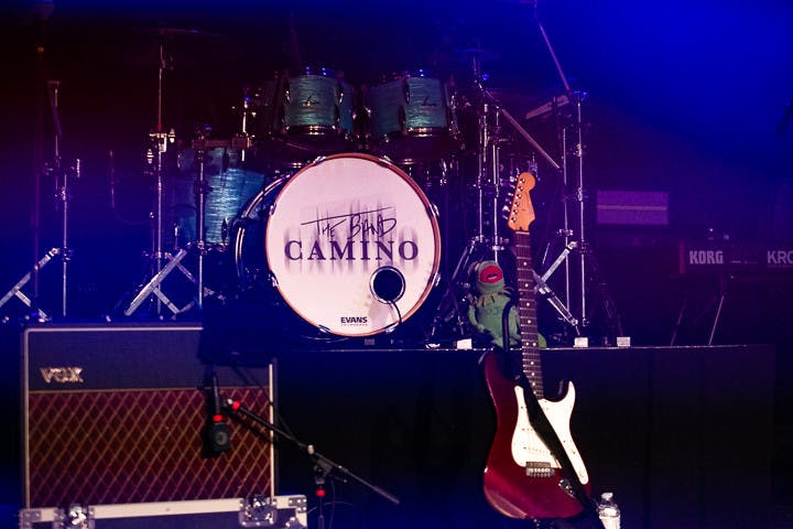 The Senate stage prior to The Band CAMINO's performance on Sept. 15, 2022.