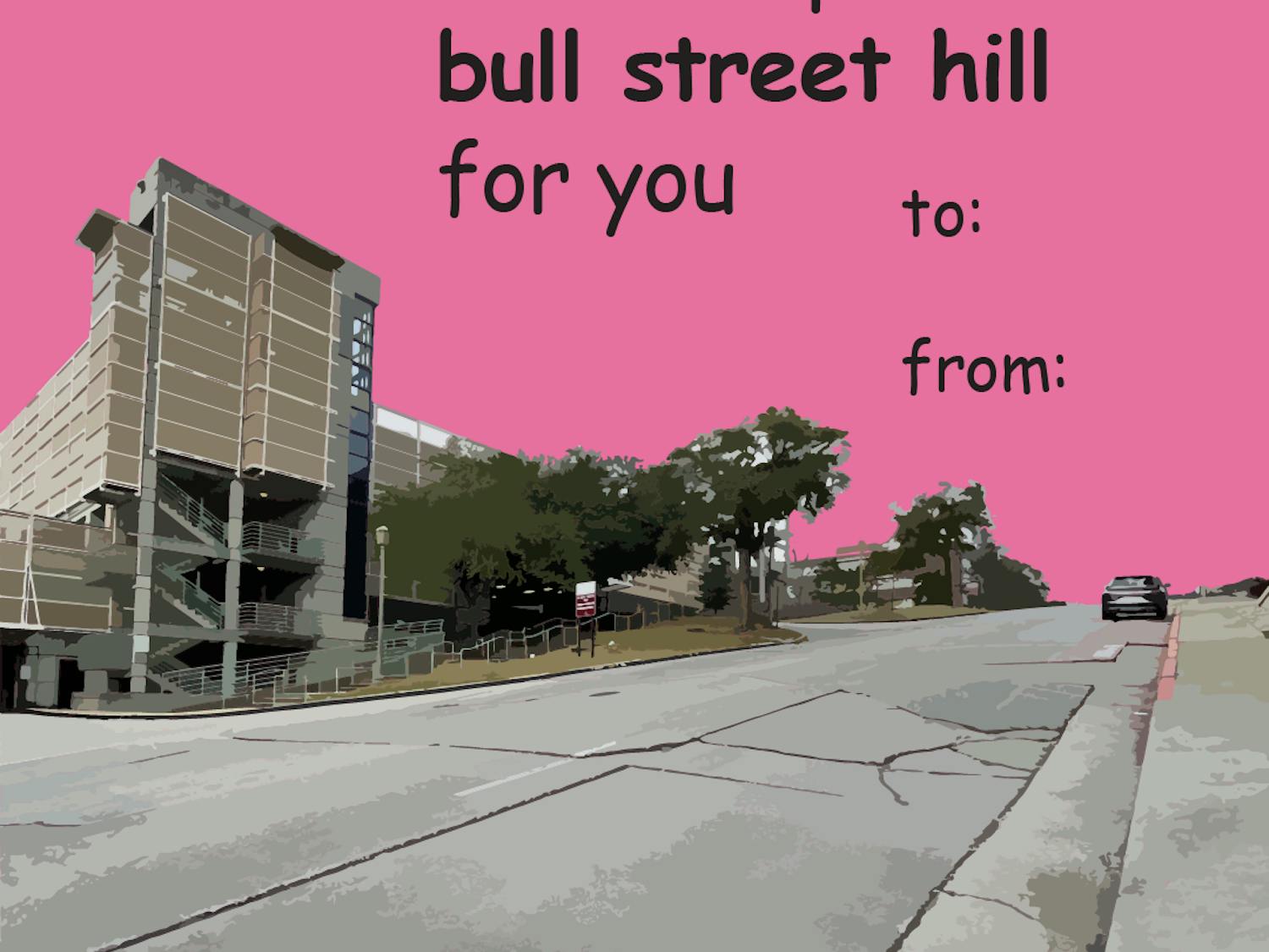 The Daily Gamecock made USC-related Valentine's Day cards to share with their loved ones and fellow Gamecocks.