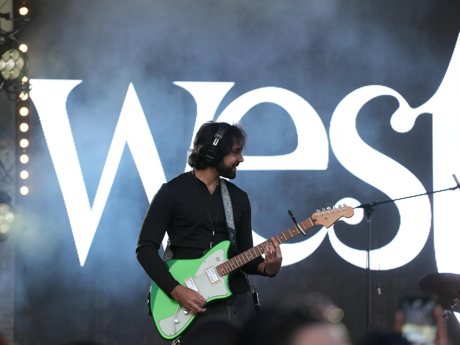 Weston Estate performs at Cockstock at the University of South Carolina on March 24, 2026, delivering a high-energy set to a packed student crowd. The annual spring concert brought the campus community together for a night of live music and shared tradition.