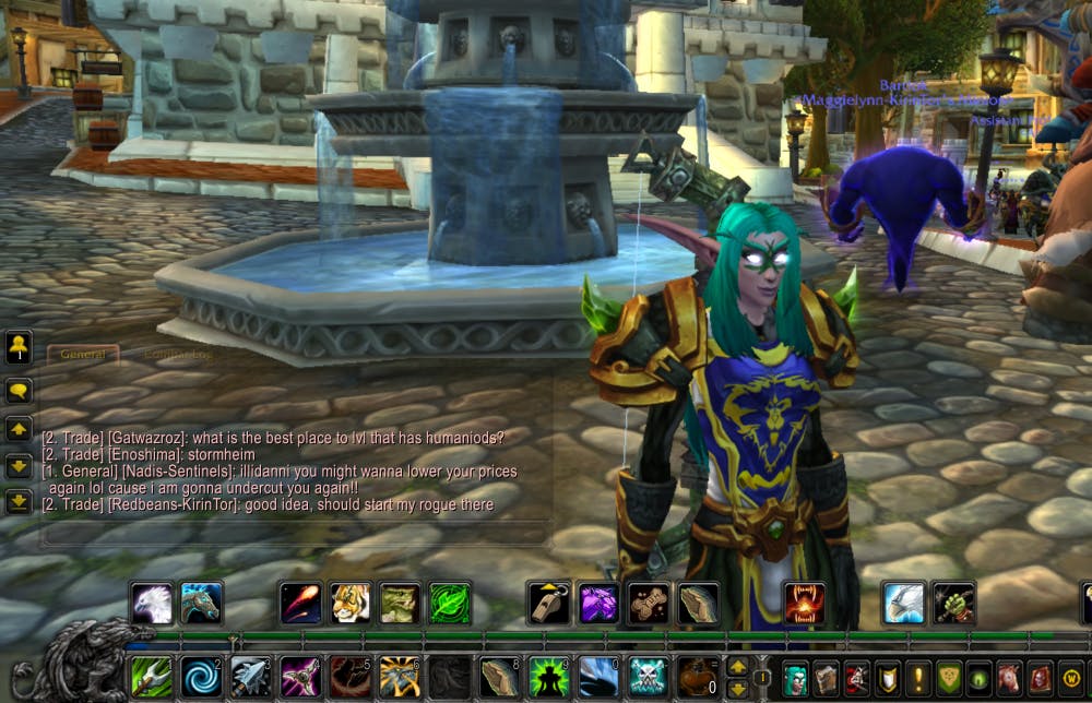 Crying because I finally got updated gear that I won't have to transmog to look good.
