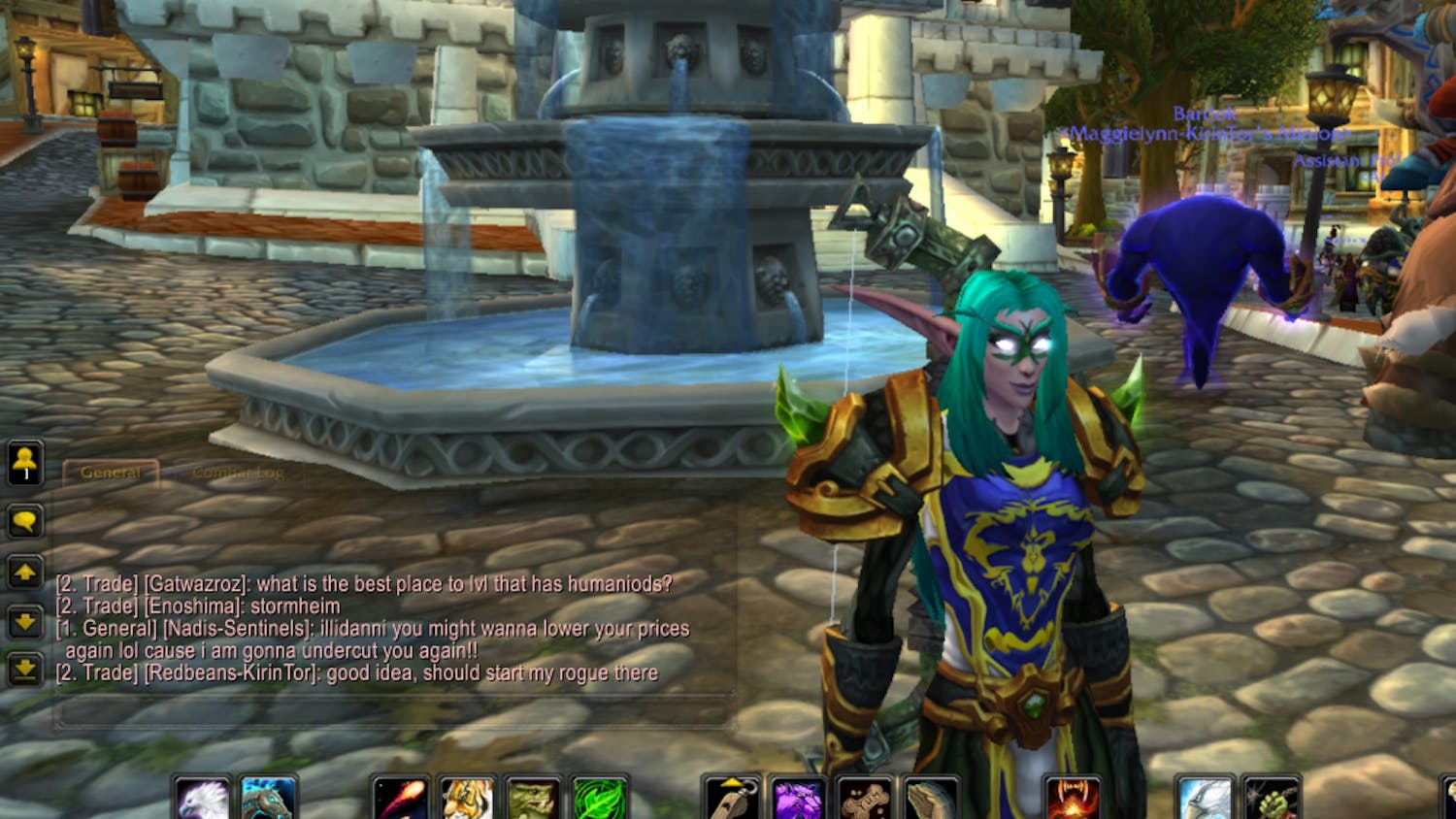 Crying because I finally got updated gear that I won't have to transmog to look good.