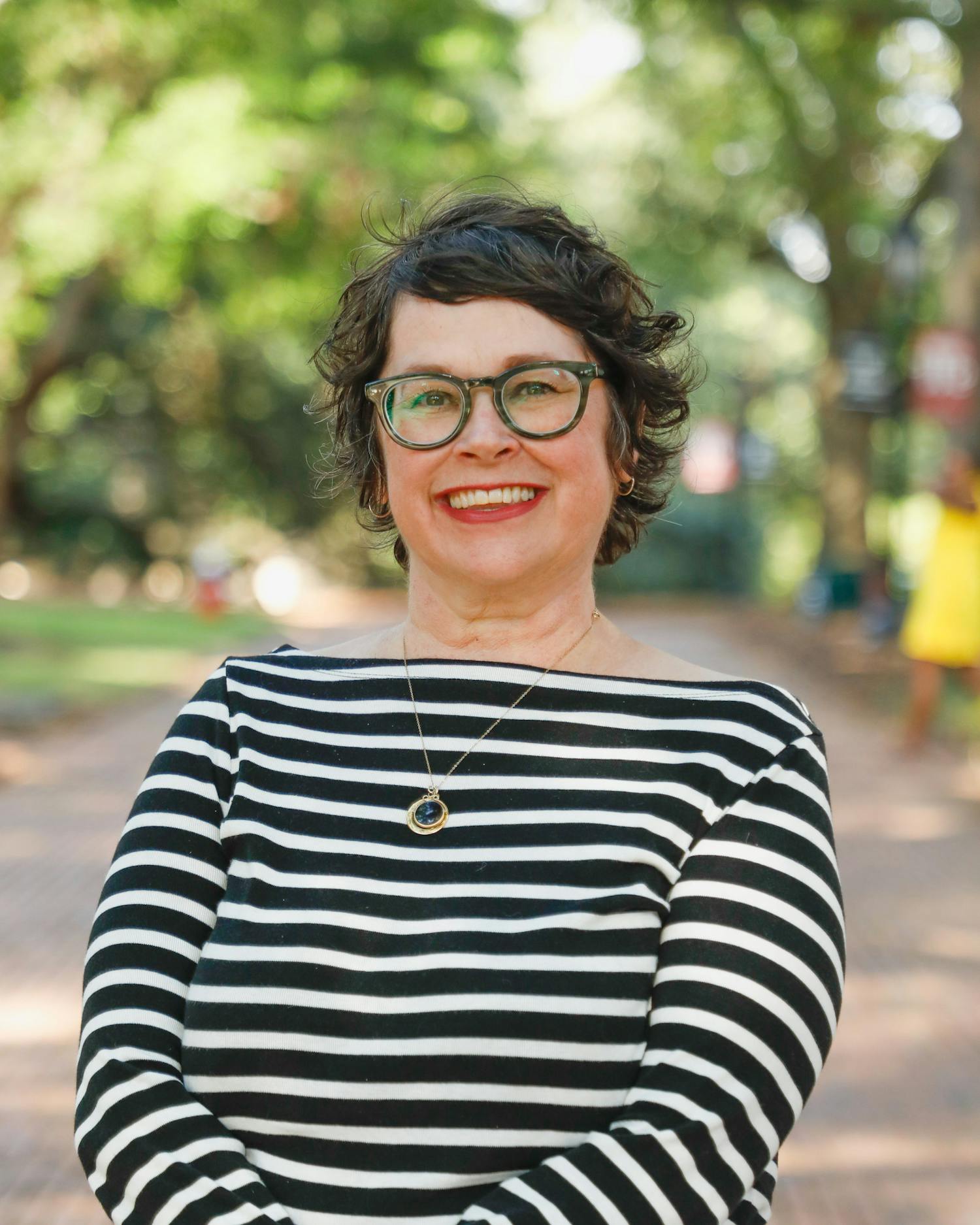 A portrait of Rachel Brasell, the new basic needs coordinator at the University of South Carolina. Brasell plans to address housing, food and financial needs for students.