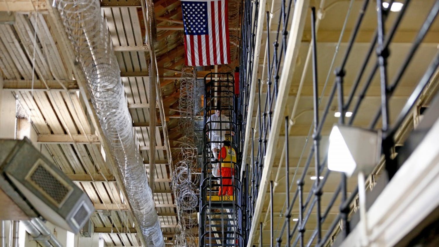 East Block at San Quentin State Prison, San Quentin, Calif., on Aug. 16, 2016. San Quentin opened in July 1852. It is the oldest prison in California. (Gary Coronado/Los Angeles Times/TNS)