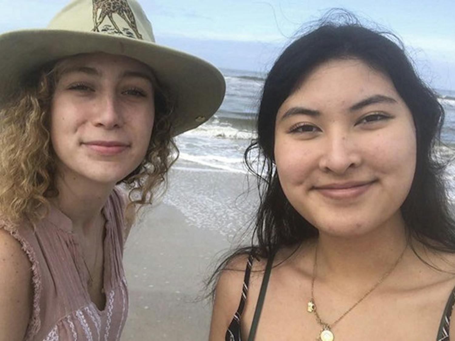 Editor-in-chief Erin Slowey and managing editor Rita Naidu spent spring break on Amelia Island from March 9 - 12. The news broke about the spring break extension two days after this photo was taken.&nbsp;