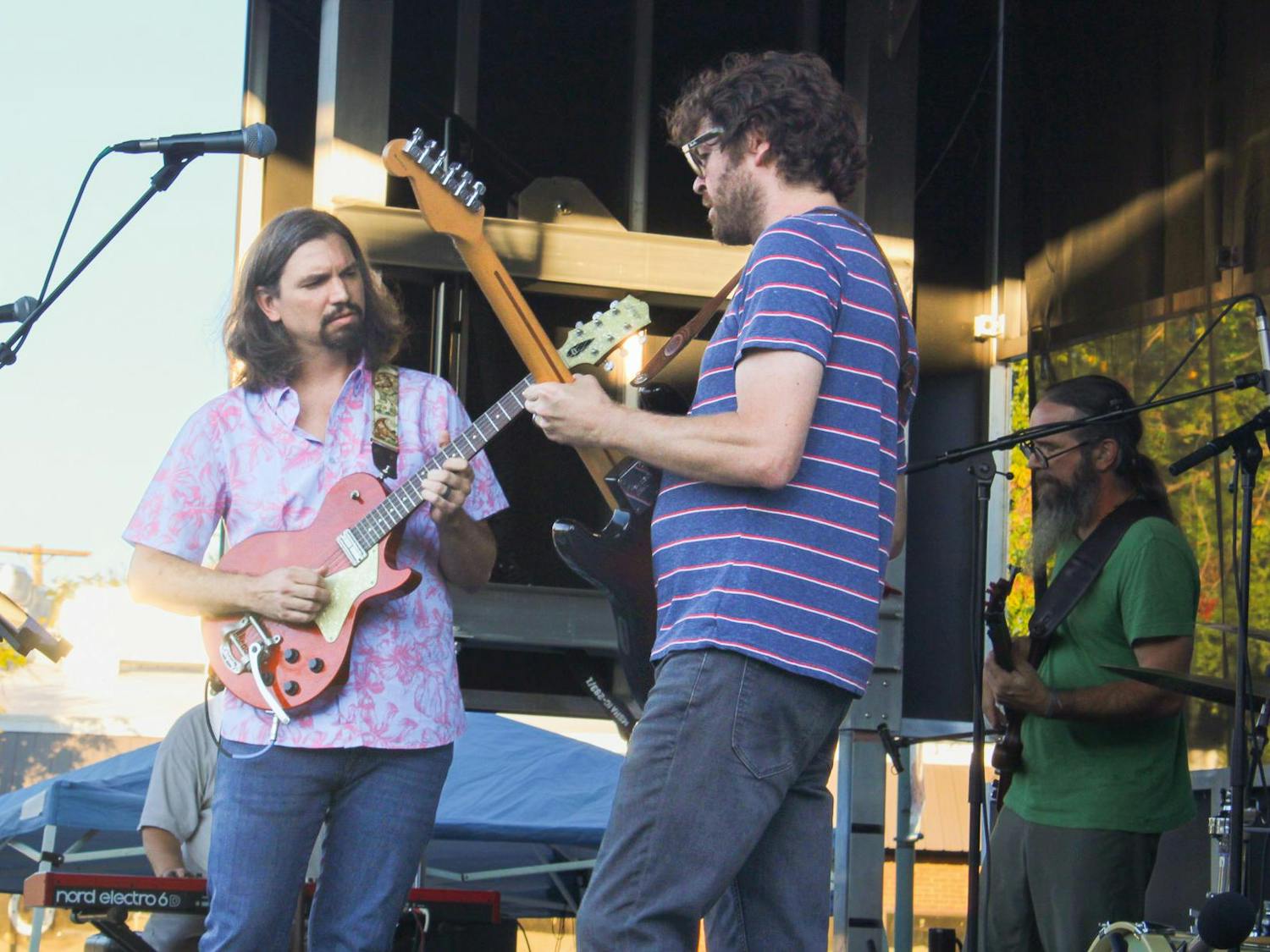 Charleston-based band The Reckoning performs at JerryFest, an annual Grateful Dead and Jerry Garcia tribute festival. The concert took place in Five Points on Oct. 1, 2023.