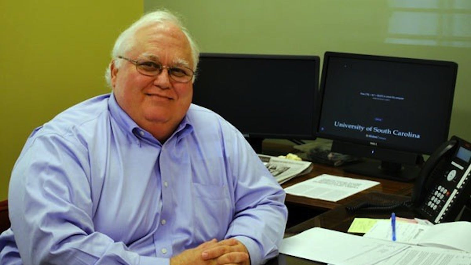 Russell Meekins, executive director of the USC Foundations, assists in the development foundation’s business of acquiring and managing properties for the university. More than 40 percent of the foundation’s $67 million portfolio is in real estate.