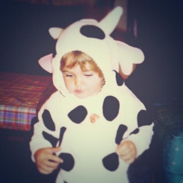 	&#8220;Halloween #tbt MOO&#8221;