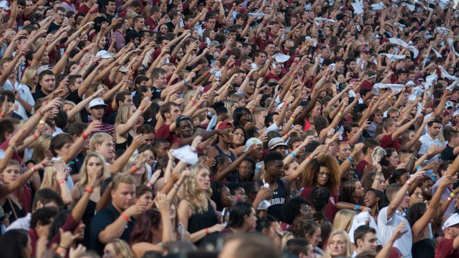 South Carolina&nbsp;fans embrace gameday traditions, such as toasting during the alma mater at the conclusion of games.&nbsp;&nbsp;