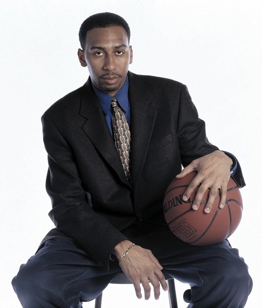 KRT SPORTS STORY SLUGGED: BKN-SMITH-SPORTSPLUS KRT PHOTO BY PHILADELPHIA INQUIRER (April 21) Stephen A. Smith is a sports columnist for the Philadelphia Inquirer and commentator for ESPN. (gsb) 2004
