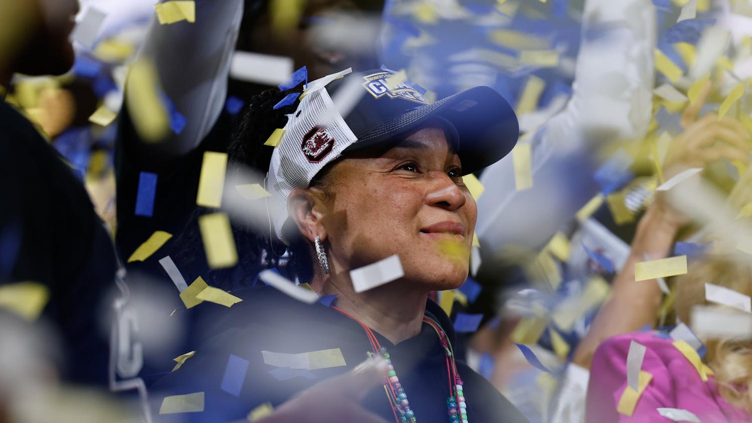 The University of South Carolina's Women's Basketball Team, led by head coach Dawn Staley, claimed its third straight championship win in the SEC Tournament against the Texas Longhorns. The win is also the Gamecocks ninth SEC tournament title win in 11 years.