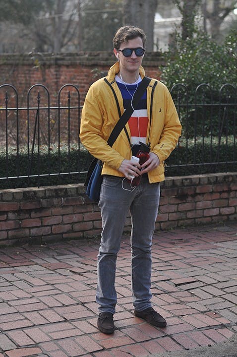 When we stopped him, he was swaggering down the Horseshoe, listening to Oliver Heldens.Benjamin Leitner, a fourth-year international business student from Austria