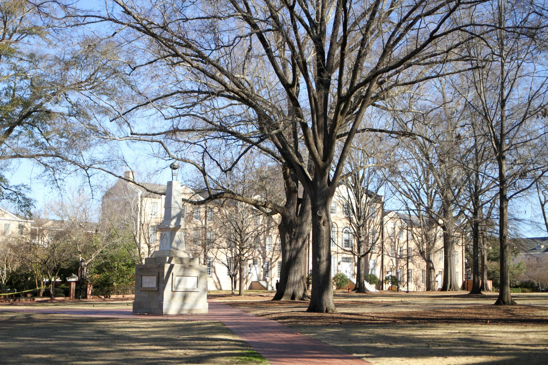 When classes and schoolwork start to pile up, sometimes dedicating a couple hours to studying outside can brighten your day. &nbsp;Here are a few outdoor spaces around campus where you can look to study on a sunny day.