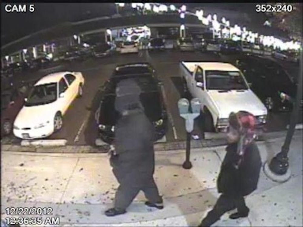 Police think these two men may be suspects in an attempted murder and armed robbery early Saturday morning.