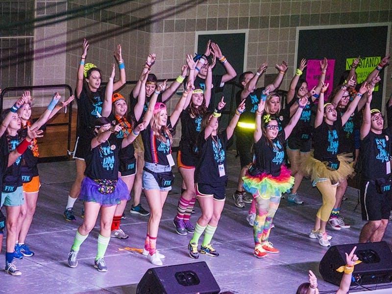 A record 658 participants danced through the night in the Strom Thurmond Wellness and Fitness Center at USC Dance Marathon Friday and Saturday. They raised $224,510.